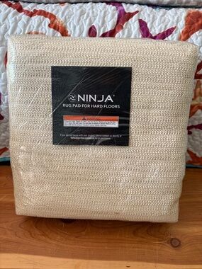 Ninja Beige Non-Slip Rug Pad for Hard Floors